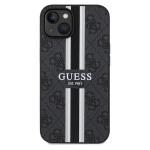 Carcasa Guess 4G Printed Stripes cu MagSafe compatibila cu iPhone 15 / 14 / 13, Negru 2 - lerato.ro