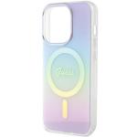 Carcasa Guess IML Iridescent MagSafe compatibila cu iPhone 15 Pro Max, Multicolor 7 - lerato.ro