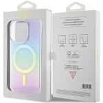 Carcasa Guess IML Iridescent MagSafe compatibila cu iPhone 15 Pro Max, Multicolor 9 - lerato.ro