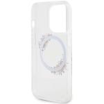 Carcasa Guess IML Flowers Wreatch cu MagSafe compatibila cu iPhone 15 Pro Max, Graphics 8 - lerato.ro