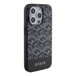 Carcasa Guess GCube Stripes cu MagSafe compatibila cu iPhone 15 Pro Max, Negru 5 - lerato.ro