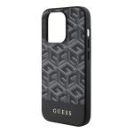 Carcasa Guess GCube Stripes cu MagSafe compatibila cu iPhone 15 Pro Max, Negru 7 - lerato.ro