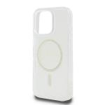 Carcasa Guess IML Glitter Circle MagSafe compatibila cu iPhone 16 Pro, Transparent 7 - lerato.ro