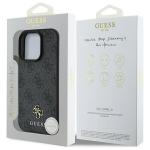 Carcasa Guess 4G Small Classic cu MagSafe compatibila cu iPhone 16 Pro, Negru 9 - lerato.ro