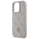 Carcasa Guess 4G Small Classic cu MagSafe compatibila cu iPhone 16 Pro, Roz 7 - lerato.ro
