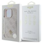 Carcasa Guess 4G Small Classic cu MagSafe compatibila cu iPhone 16 Pro, Roz 9 - lerato.ro