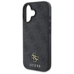 Carcasa Guess Small Classic 4G cu MagSafe compatibila cu iPhone 16, Negru 7 - lerato.ro