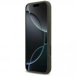 Carcasa Guess Silicone Triangle Logo cu MagSafe compatibila cu iPhone 17 Pro Max, Khaki 6 - lerato.ro