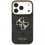 Carcasa Guess 4G Big 4G Classic Logo Big Strap Metal Buttons compatibila cu iPhone 17 Pro, Negru 2 - lerato.ro