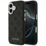 Carcasa Guess Peony Hot Stamp cu MagSafe compatibila cu iPhone 17, Negru 4 - lerato.ro
