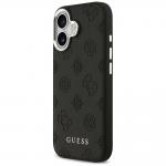 Carcasa Guess Peony Hot Stamp cu MagSafe compatibila cu iPhone 17, Negru 3 - lerato.ro