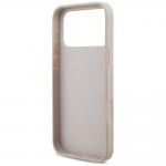 Carcasa Guess 4G Strap Triangle Logo cu MagSafe compatibila cu iPhone 17 Pro Max, Roz 8 - lerato.ro