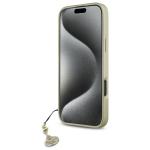 Carcasa Guess 4G Charms Collection compatibila cu iPhone 16 Pro Max, Maro 6 - lerato.ro