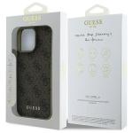 Carcasa Guess 4G Charms Collection compatibila cu iPhone 16 Pro Max, Maro 9 - lerato.ro