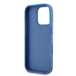 Carcasa Guess 4G Triangle Strass cu MagSafe compatibila cu iPhone 16 Pro Max, Albastru 8 - lerato.ro