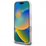 Carcasa Guess Resin Flowers cu MagSafe compatibila cu iPhone 16 Pro Max, Roz 6 - lerato.ro