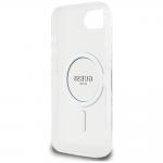 Carcasa Guess IML Glitter Circle cu MagSafe compatibila cu iPhone 16e, Transparent 8 - lerato.ro