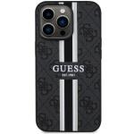 Carcasa Guess 4G Printed Stripes cu MagSafe compatibila cu iPhone 13 Pro / 13, Negru 2 - lerato.ro