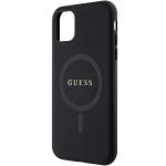 Carcasa Guess Saffiano cu MagSafe compatibila cu iPhone 11 / XR, Negru 7 - lerato.ro