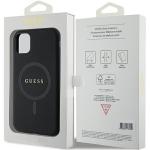 Carcasa Guess Saffiano cu MagSafe compatibila cu iPhone 11 / XR, Negru 9 - lerato.ro