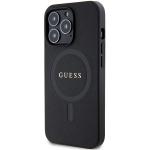 Carcasa Guess Saffiano cu MagSafe compatibila cu iPhone 13 Pro / 13, Negru 3 - lerato.ro