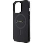 Carcasa Guess Saffiano cu MagSafe compatibila cu iPhone 13 Pro / 13, Negru 7 - lerato.ro