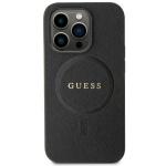 Carcasa Guess Saffiano cu MagSafe compatibila cu iPhone 13 Pro / 13, Negru 10 - lerato.ro