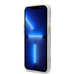 Carcasa Guess Gold Metal Outline cu MagSafe compatibila cu iPhone 13 / 14 / 15, Transparent 6 - lerato.ro