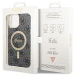 Carcasa Guess 4G cu MagSafe compatibila cu iPhone 13 Pro Max, Negru 9 - lerato.ro