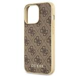 Carcasa Guess 4G Collection cu MagSafe compatibila cu iPhone 13 Pro Max, Maro 7 - lerato.ro