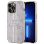 Carcasa Guess 4G Printed Stripes cu MagSafe compatibila cu iPhone 13 Pro Max, Roz 4 - lerato.ro