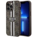 Carcasa Guess 4G Printed Stripes cu MagSafe compatibila cu iPhone 13 Pro Max, Maro 4 - lerato.ro