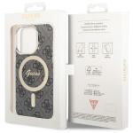 Carcasa Guess 4G cu MagSafe compatibila cu iPhone 14 Pro, Negru 8 - lerato.ro