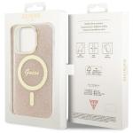 Carcasa Guess 4G cu MagSafe compatibila cu iPhone 14 Pro, Roz 9 - lerato.ro