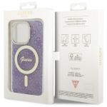 Carcasa Guess 4G cu MagSafe compatibila cu iPhone 14 Pro, Mov 9 - lerato.ro