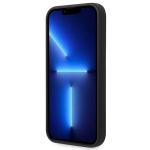 Carcasa Guess Silicone Logo Plate cu MagSafe compatibila cu iPhone 14 Pro, Negru 6 - lerato.ro