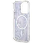 Carcasa Guess Leopard cu MagSafe compatibila cu iPhone 14 Pro, Roz 8 - lerato.ro