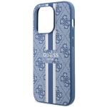Carcasa Guess 4G Printed Stripes cu MagSafe compatibila cu iPhone 14 Pro, Albastru 7 - lerato.ro
