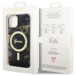 Carcasa Guess Golden Marble cu MagSafe compatibila cu iPhone 14 Plus / 15 Plus, Negru 9 - lerato.ro