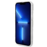 Carcasa Guess Silver Metal Outline compatibila cu iPhone 14 Plus / 15 Plus, Transparent 6 - lerato.ro