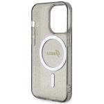 Carcasa Guess Glitter Gold MagSafe compatibila cu iPhone 14 Pro Max, Negru 8 - lerato.ro