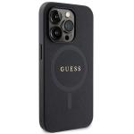 Carcasa Guess Saffiano cu MagSafe compatibila cu iPhone 14 Pro, Negru 5 - lerato.ro