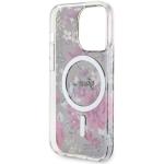 Carcasa Guess Flower cu MagSafe compatibila cu iPhone 14 Pro, Graphics 8 - lerato.ro