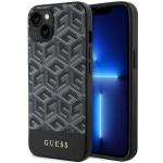 Carcasa Guess GCube Stripes cu MagSafe compatibila cu iPhone 13 / 14 / 15, Negru 4 - lerato.ro