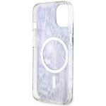 Carcasa Guess Leopard cu MagSafe compatibila cu iPhone 13 / 14 / 15, Roz 8 - lerato.ro