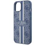 Carcasa Guess 4G Printed Stripes cu MagSafe compatibila cu iPhone 13 / 14 / 15, Albastru 7 - lerato.ro