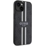 Carcasa Guess 4G Printed Stripes cu MagSafe compatibila cu iPhone 13 / 14 / 15, Negru 5 - lerato.ro