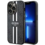 Carcasa Guess 4G Printed Stripes cu MagSafe compatibila cu iPhone 14 Pro, Negru 4 - lerato.ro