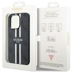 Carcasa Guess 4G Printed Stripes cu MagSafe compatibila cu iPhone 14 Pro, Negru 9 - lerato.ro