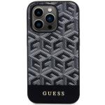Carcasa Guess GCube Stripe cu MagSafe compatibila cu iPhone 14 Pro Max, Negru 2 - lerato.ro